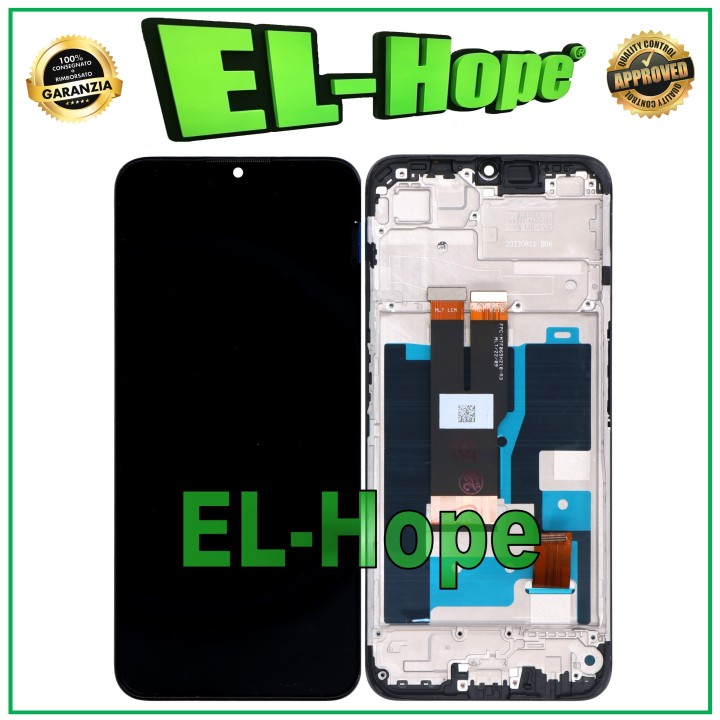 LCD DISPLAY + FRAME FOR OPPO REALME C31 RMX3501 TOUCH SCREEN GLASS SCREEN BLACK